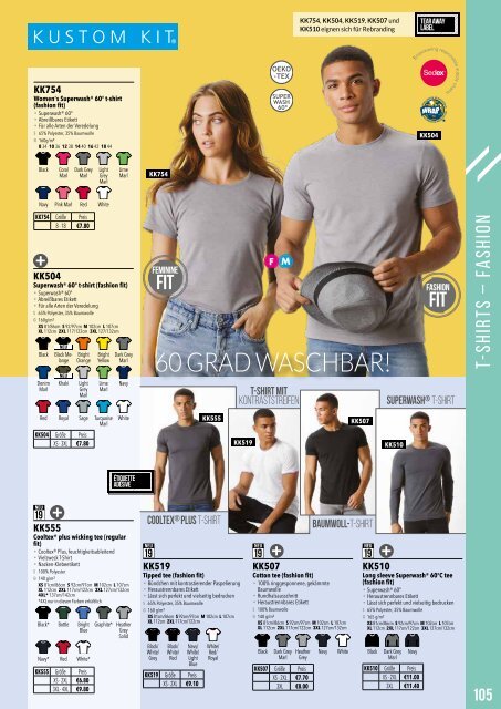 Eventwear Katalog 2019