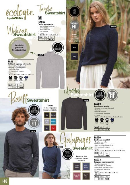 Eventwear Katalog 2019