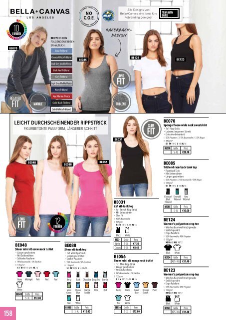 Eventwear Katalog 2019