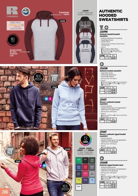 Eventwear Katalog 2019