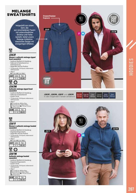 Eventwear Katalog 2019