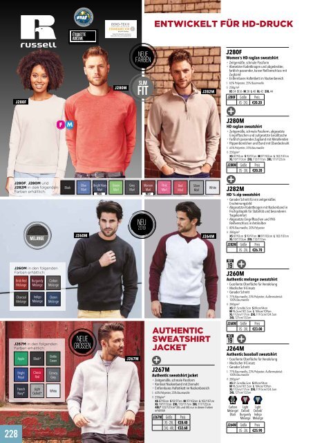 Eventwear Katalog 2019