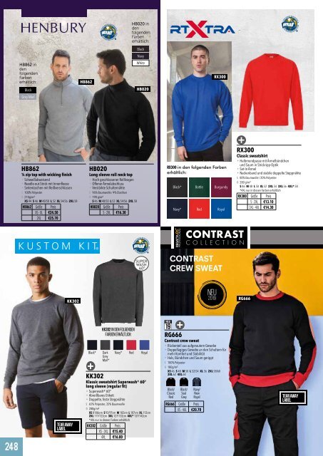 Eventwear Katalog 2019