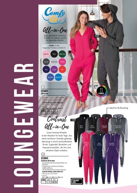 Eventwear Katalog 2019