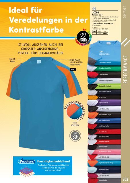 Eventwear Katalog 2019