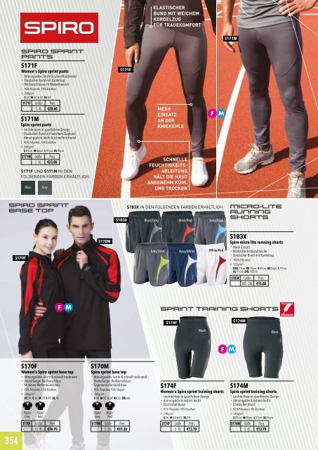 Eventwear Katalog 2019