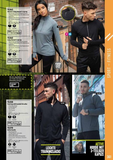 Eventwear Katalog 2019