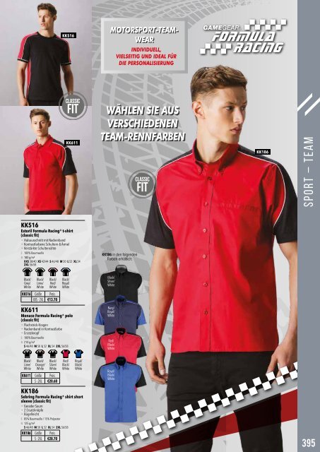 Eventwear Katalog 2019