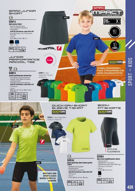 Eventwear Katalog 2019