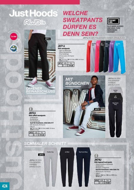 Eventwear Katalog 2019