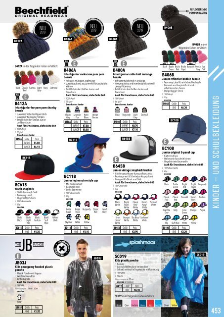 Eventwear Katalog 2019