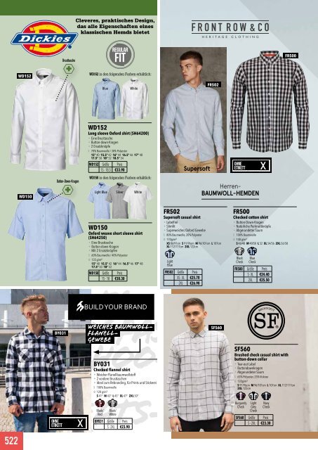 Eventwear Katalog 2019