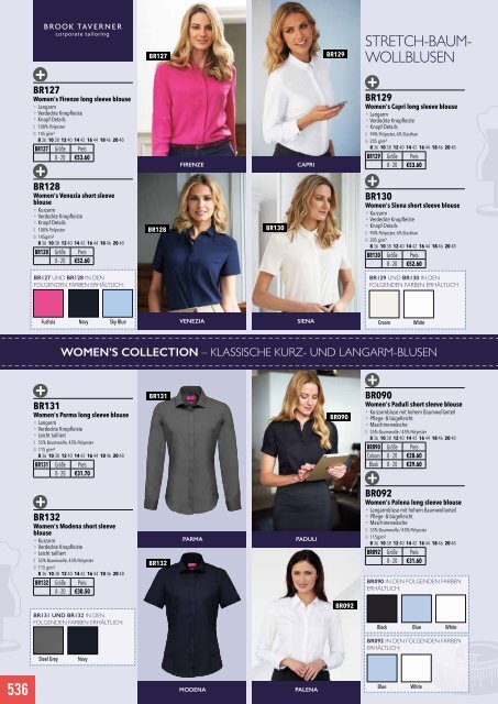 Eventwear Katalog 2019