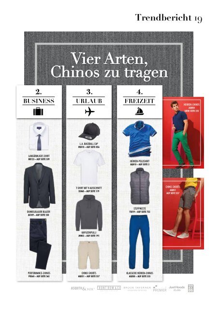 Eventwear Katalog 2019