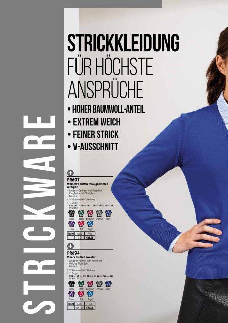 Eventwear Katalog 2019