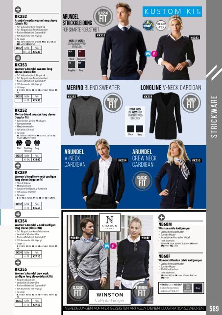 Eventwear Katalog 2019