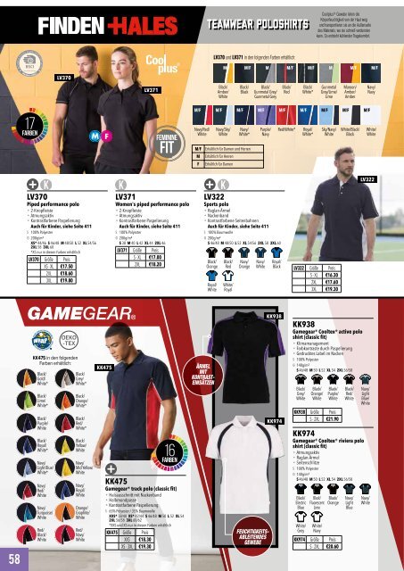 Eventwear Katalog 2019