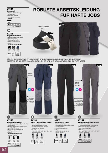 Eventwear Katalog 2019