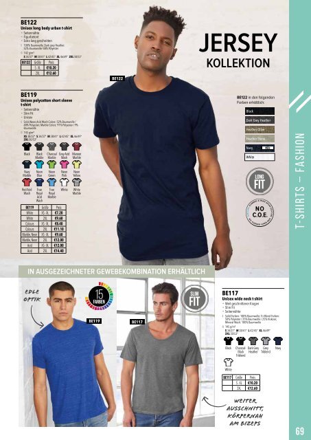 Eventwear Katalog 2019