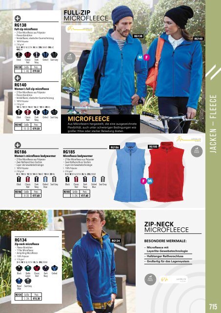 Eventwear Katalog 2019