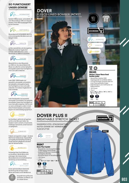 Eventwear Katalog 2019