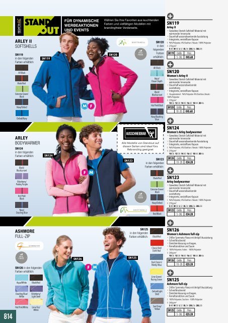 Eventwear Katalog 2019