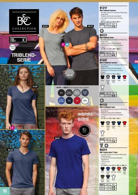 Eventwear Katalog 2019