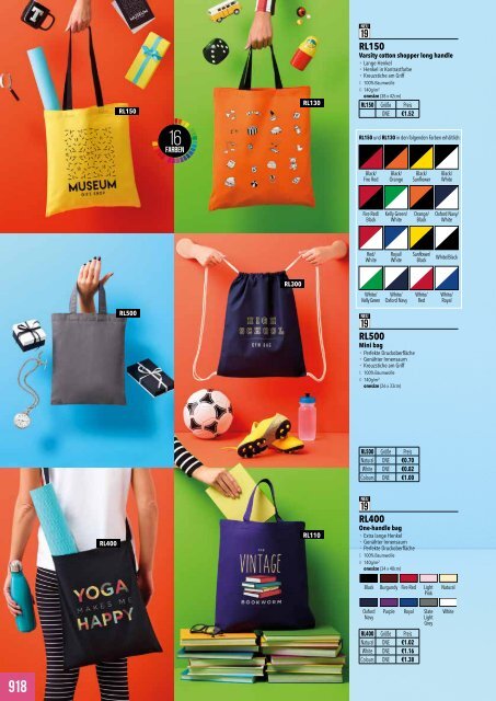 Eventwear Katalog 2019