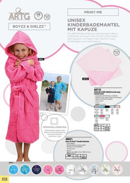 Eventwear Katalog 2019