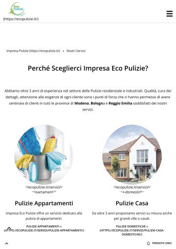 Servizi di Pulizie » Casa, Uffici e Appartamenti a Modena e Provincia