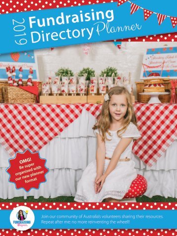 2019 Fundraising Directory Planner