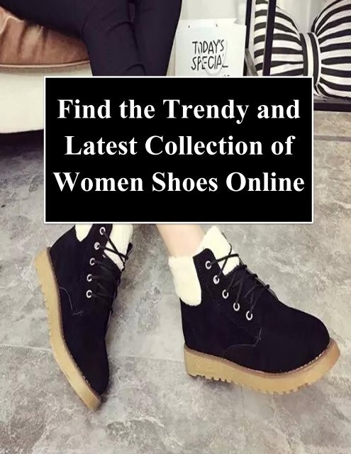 trendy online shoe stores