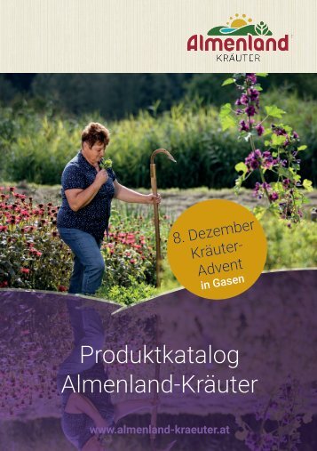 Produktfolder Kräuter 2018