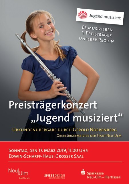 Jugend Musiziert Preisträgerkonzert 2019, Neu-Ulm