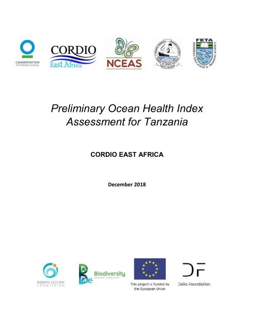 OHI+ Tanzania_Technical Report_2018