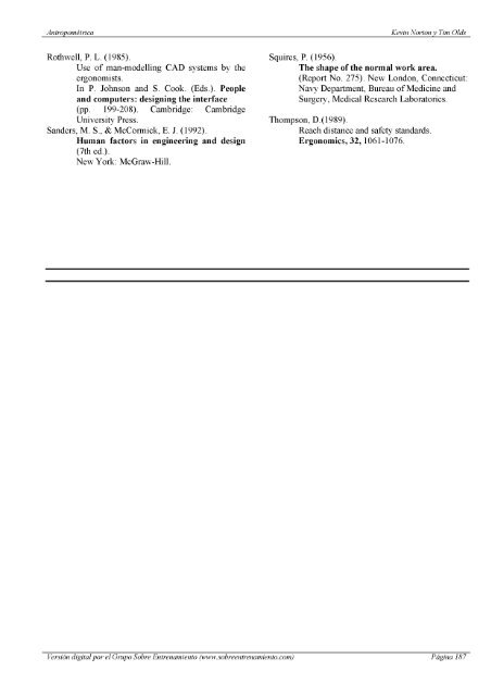 Antropometrica Un libro de referencia sobre mediciones corporales humanas para la educación en deportes y salud - Kevin Norton, Tim Olds