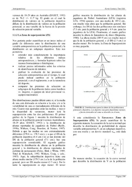 Antropometrica Un libro de referencia sobre mediciones corporales humanas para la educación en deportes y salud - Kevin Norton, Tim Olds