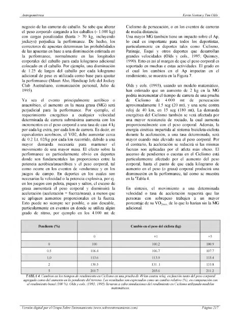 Antropometrica Un libro de referencia sobre mediciones corporales humanas para la educación en deportes y salud - Kevin Norton, Tim Olds