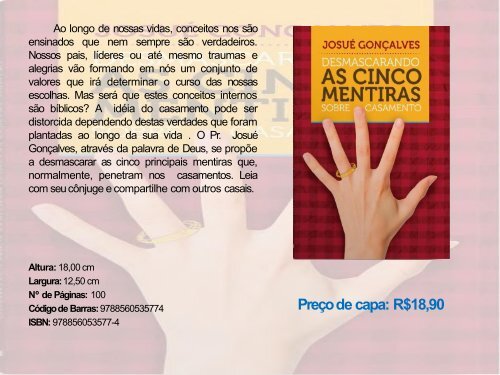 Catalogo Editora Mensagem para Todos