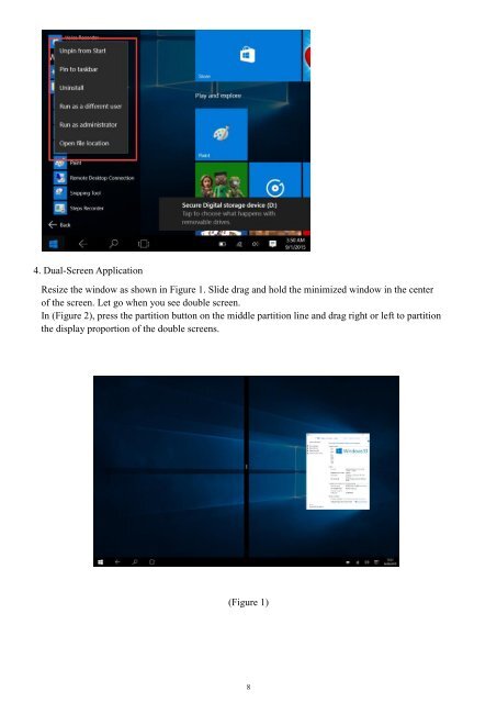 PAD 8 Windows 10 HD