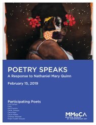 Poetry Speaks: A Response to Nathaniel Mary Quinn