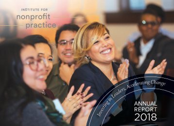 Institute for Nonprofit Practice 2018 Annual Report