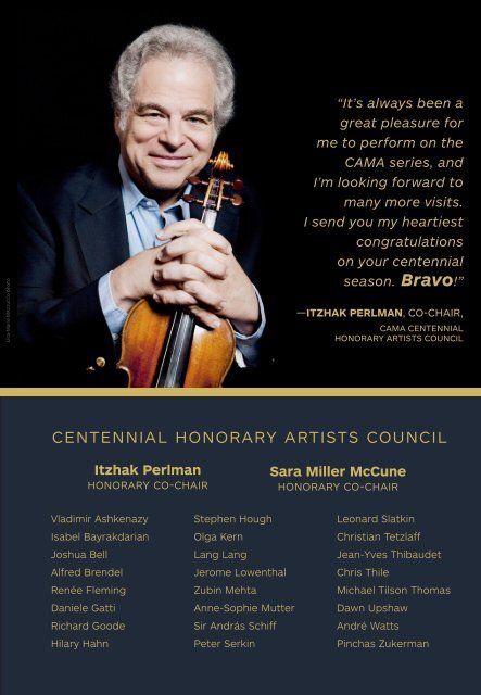 Russian National Orchestra—February 27, 2019—CAMA's International Series at The Granada Theatre, Santa Barbara