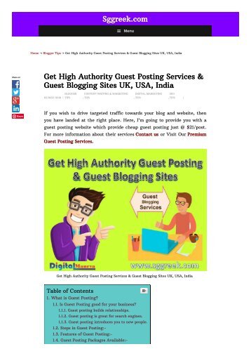 Guest Posting Services USA