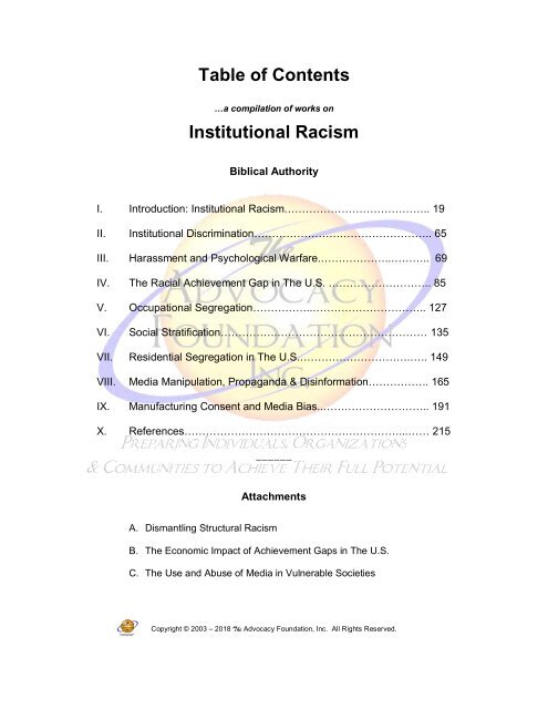 Institutional Racism