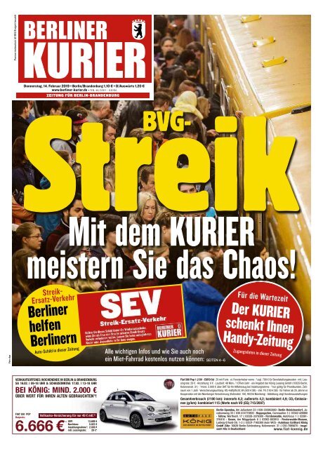 Berliner Kurier 14.02.2019