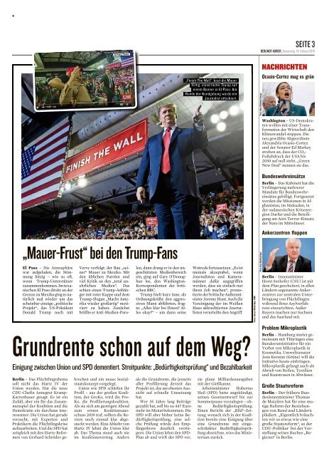 Berliner Kurier 14.02.2019