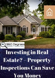 Investing in Real Estate? – Property Inspections Can Save You Money
