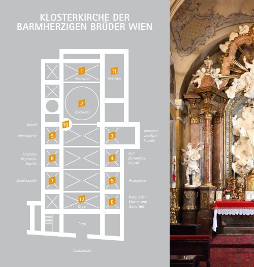 Kirchenführer der Klosterkirche der Barmherzigen Brüder Wien