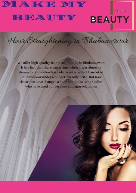 Hair Straightening in Bhubaneswar Hair Straightening in Bhubaneswar
